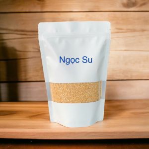 Túi zip có cửa sổ màu trắng sữa