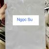Túi 3 biên quai xách màu trắng sữa - không lót bạc