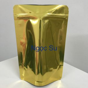 Túi zip vàng